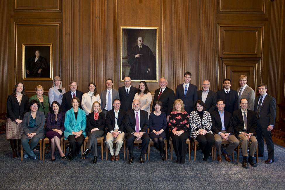 Supreme Court Fellows Program Alumni Association members at the 2012 annual meeting