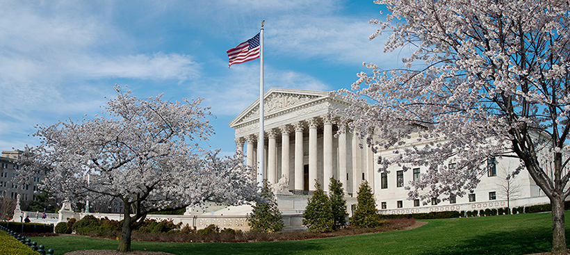 The Supreme Court of the United States building in Washington, D.C.