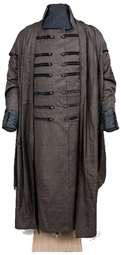 Academic robe worn by Professor Joseph Story during his years at Harvard, circa 1830s.