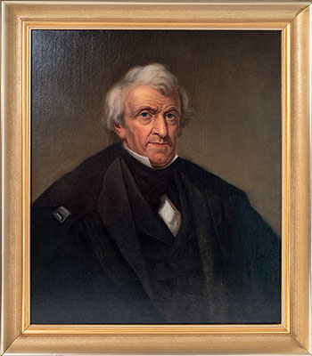 Portrait of William Cranch by Christopher Pearse Cranch, 1888. In addition to painting, Christopher was a Unitarian minister and American Transcendentalist author, most well known for his poetry.