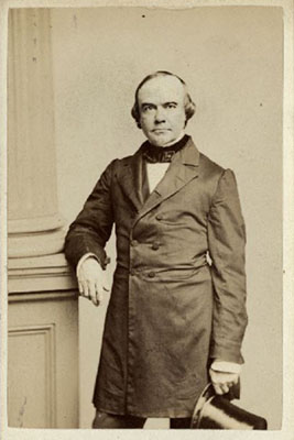 Benjamin R. Curtis was appointed to the Supreme Court by President Millard Fillmore in 1851 and served until his resignation in 1857. Photograph by John Adams Whipple, c. 1861.
