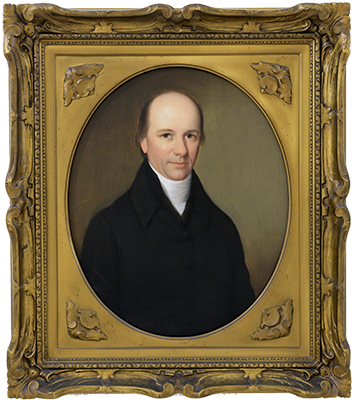 Portrait of Associate Justice Alfred Moore, by John Beale Bordley, mid-19th century.