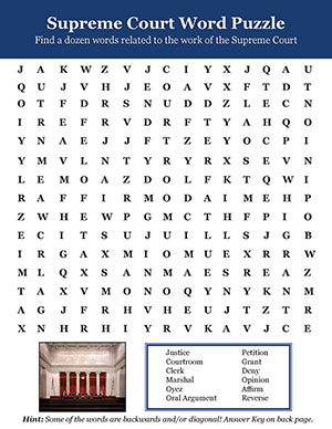 Word Puzzle page