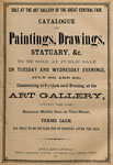 Great Central Fair Art Exhibition Catalog Cover, 1864