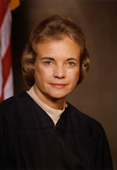 Justice Sandra Day O'Connor, 1981.