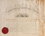 Belva Lockwood’s Supreme Court Bar Certificate, 1879