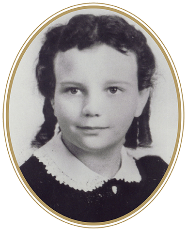 Sandra Day at age 12.