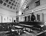 Old Senate Chamber in the U.S. Capitol where the Supreme Court met from 1860 to 1935