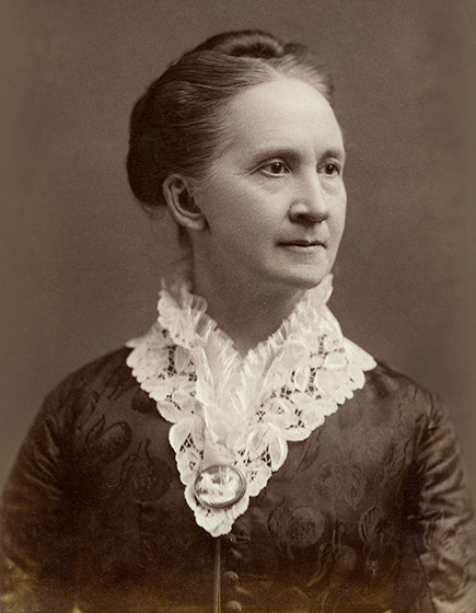 Belva Lockwood, attributed to Benjamin Falk, c. 1880-1884.