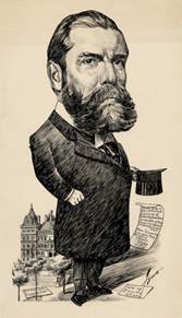 Charles Evans Hughes Drawing